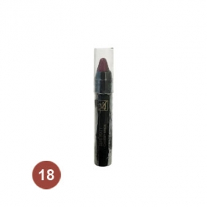 رژلب مدادی مای شماره 18 سری Black Diamond به عنوان بهترین رژ لب مات با رنگ قهوه ای