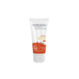 ضد آفتاب spf50 هیدرودرم پوست چرب به عنوان بهترین کرم ضد آفتاب برای پوست مختلط و جوشدار