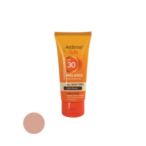 کرم ضد آفتاب رنگی آردن مدل Melasol، بهترین مارک ضد آفتاب ضد لک و مرطوب کننده